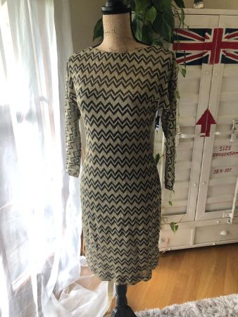 Neu! Cocktail oder Sommer StrickKleid «M MISSON »